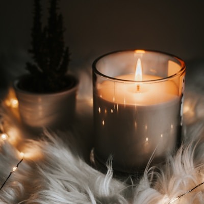 Scented Beeswax Candle